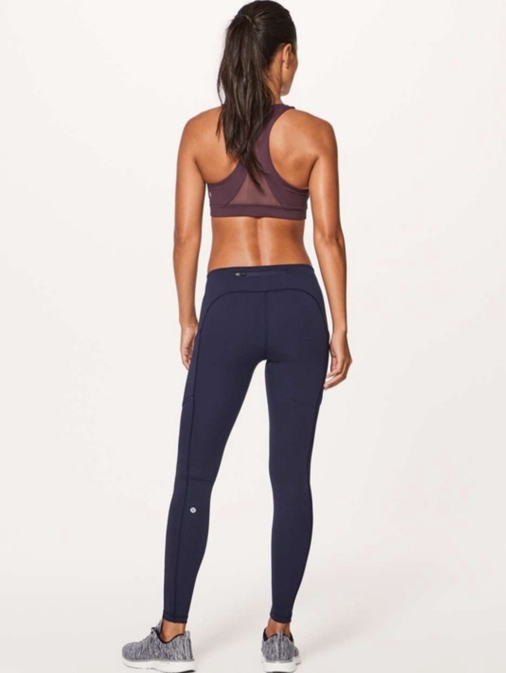 Lululemon speed up leggings navy blue Size 4